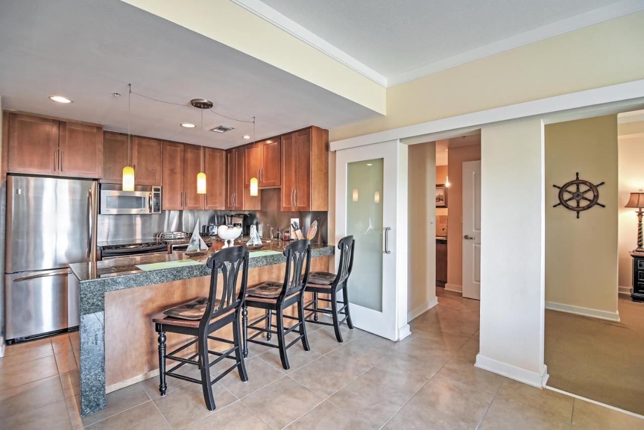 Beachside Biloxi Club Condo Balcony With Ocean View Exterior foto